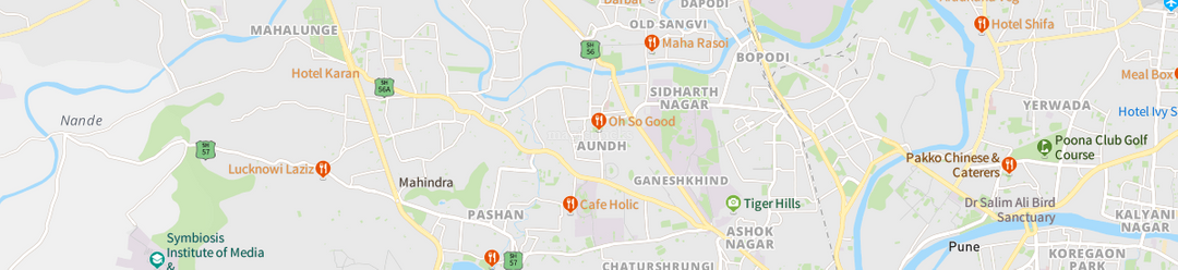 Know more about Aundh. Community Services, Emergency Services, Educational Institutions, Healthcare services, Parks & Gardens, Shopping Malls, Transport facilities and more.